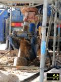 Bohrung 3 - Zinnerzerkundung Lagerstätte Gottesberg im Vogtland, Sachsen, (D) (19) 22. Februar 2012.JPG